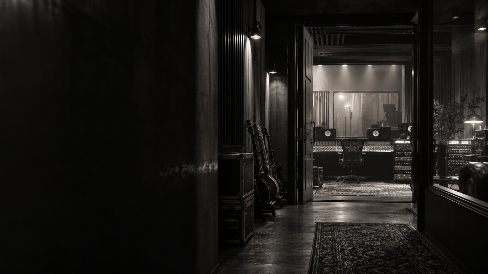 Recording studio atmosphere